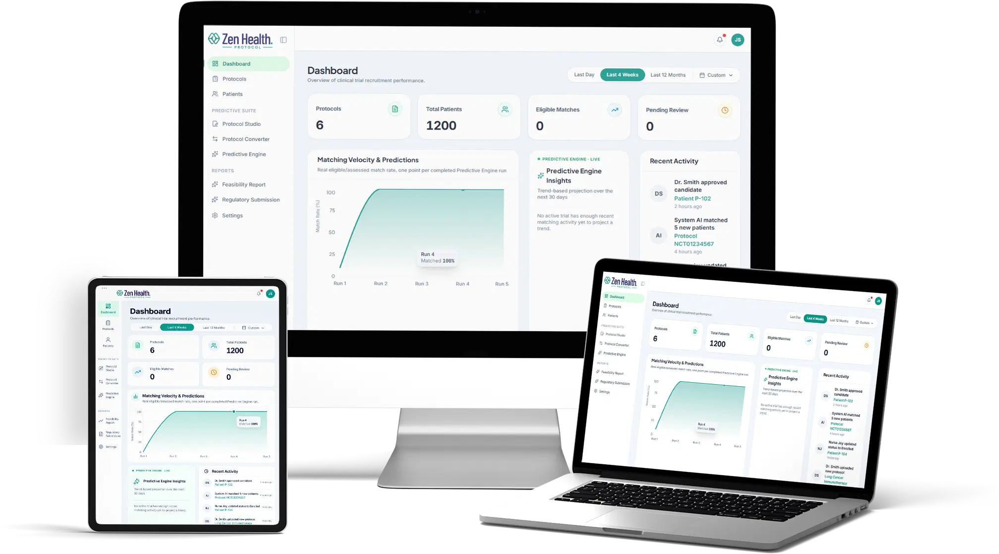 Zen Protocol AI Dashboard - ICH M11 Protocol Authoring & Simulation
