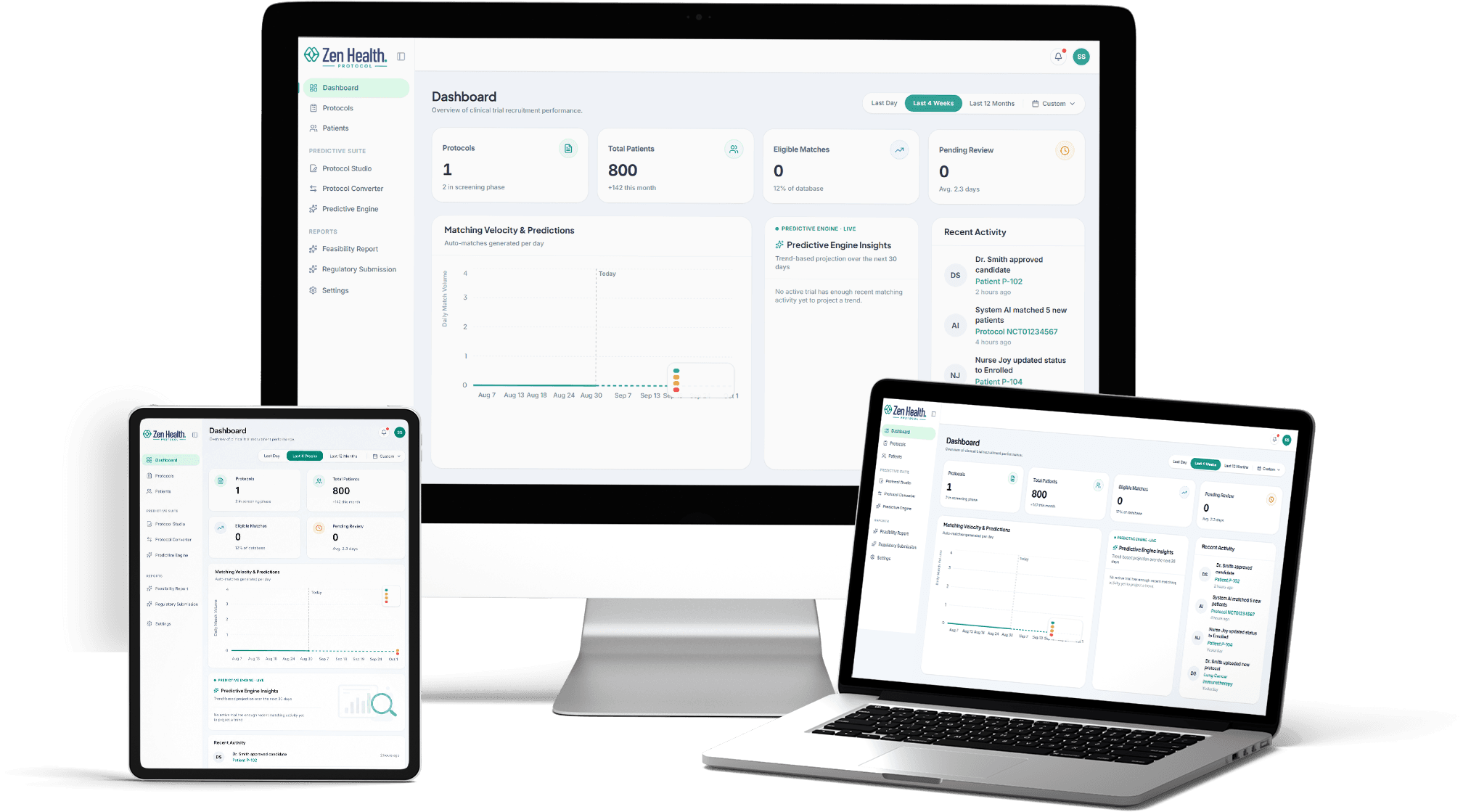 Zen Protocol AI Dashboard - ICH M11 Protocol Authoring & Simulation